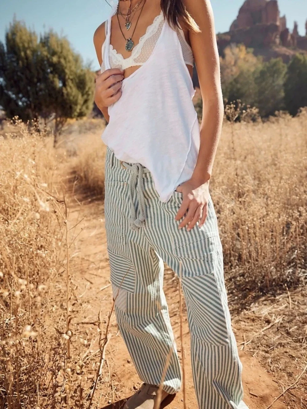 Free people Moxie Railroad Jeans - Picture 2 of 9